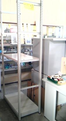 LION メッキ物品棚セット ZLK7635 ライオン事務器 激安価格 - 冷蔵庫